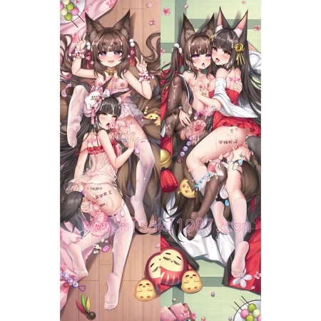 Azur Lane Dakimakura Amagi Nagato Body Pillow Case 02