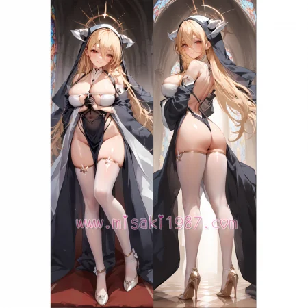Azur Lane Dakimakura Implacable Body Pillow Case 24