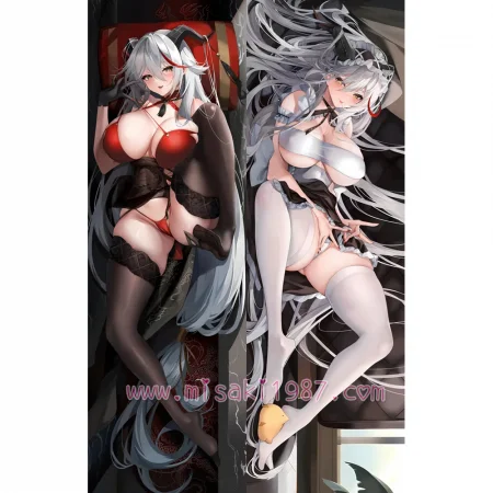 Azur Lane Dakimakura KMS Agir Body Pillow Case 40