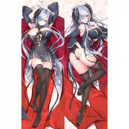 Azur Lane Dakimakura KMS August von Parseval Body Pillow Case 08