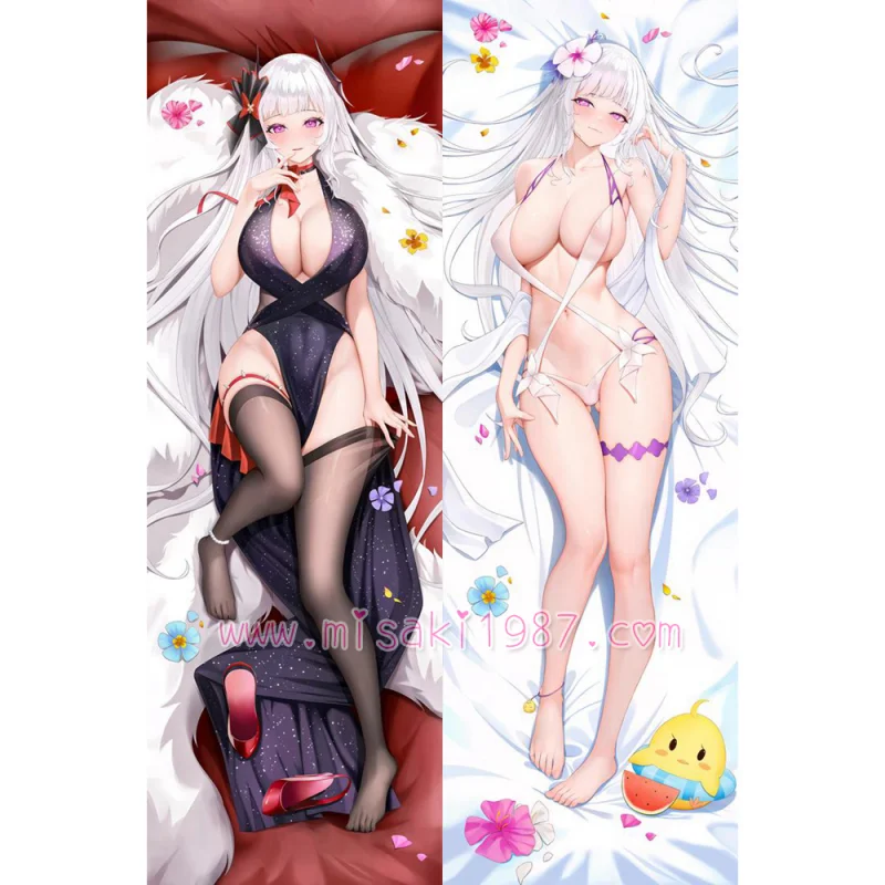 Azur Lane Dakimakura Yorck Body Pillow Case - Click Image to Close