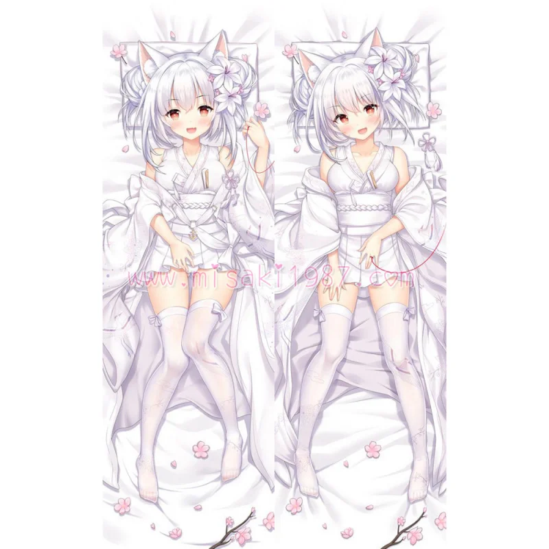 Azur Lane Dakimakura Yukikaze Body Pillow Case 07 - Click Image to Close