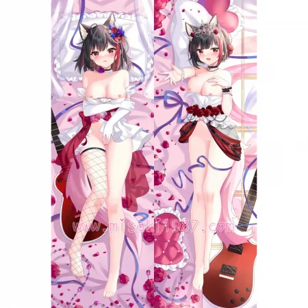BanG Dream! Dakimakura Mitake Ran Body Pillow Case 02
