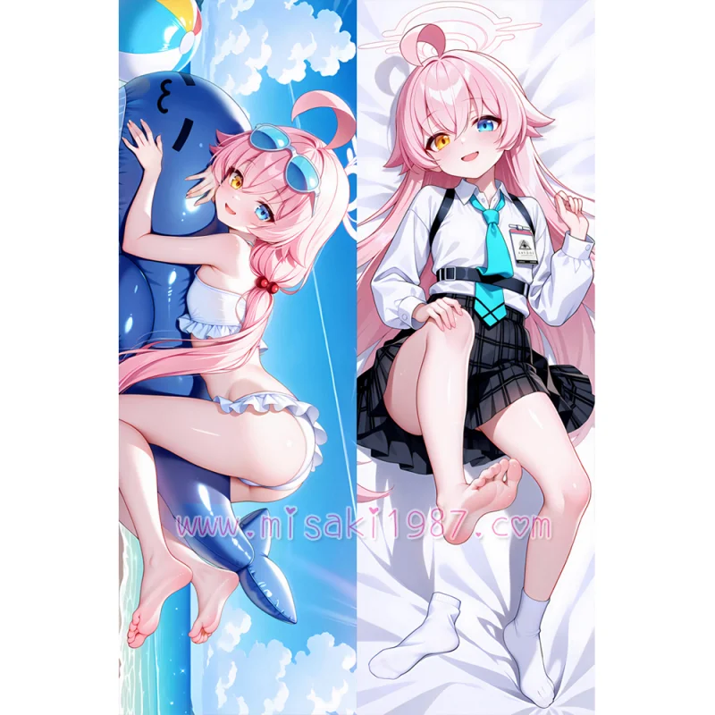 Blue Archive Dakimakura Takanashi Hoshino Body Pillow Case 15 - Click Image to Close