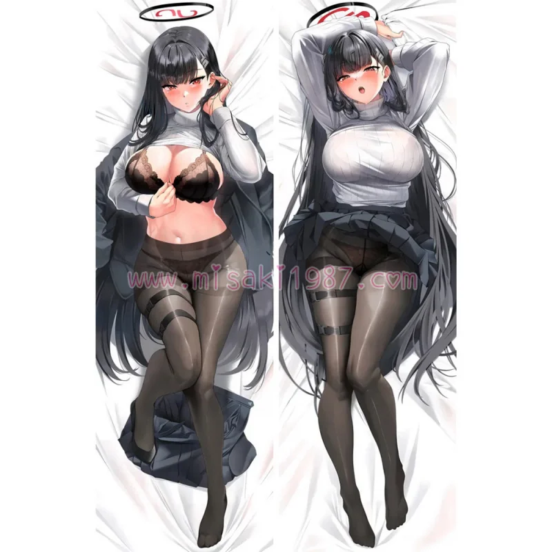 Blue Archive Dakimakura Tsukatsuki Rio Body Pillow Case 06 - Click Image to Close