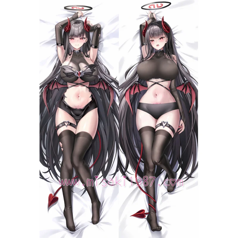Blue Archive Dakimakura Tsukatsuki Rio Body Pillow Case 53 - Click Image to Close