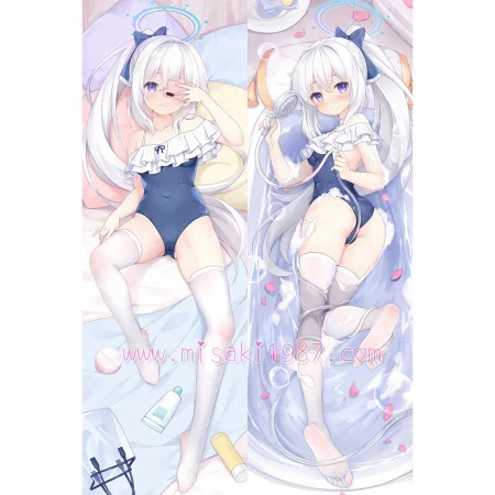 Blue Archive Dakimakura Tsukiyuki Miyako Body Pillow Case 05
