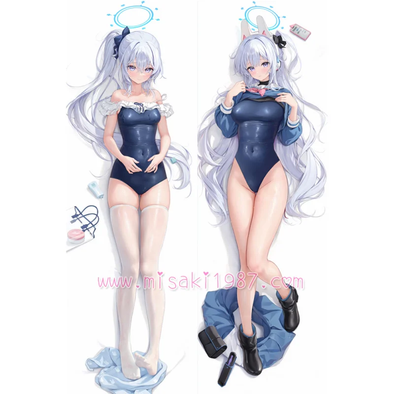 Blue Archive Dakimakura Tsukiyuki Miyako Body Pillow Case 10 - Click Image to Close