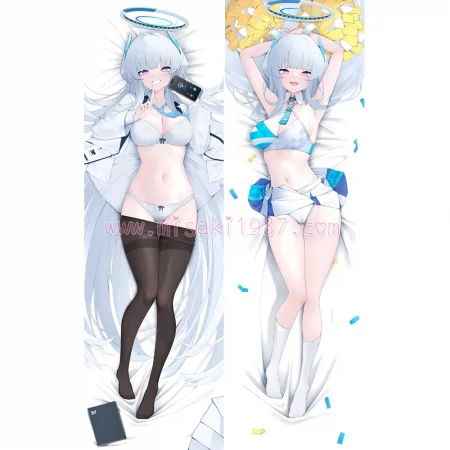 Blue Archive Dakimakura Ushio Noa Body Pillow Case 02