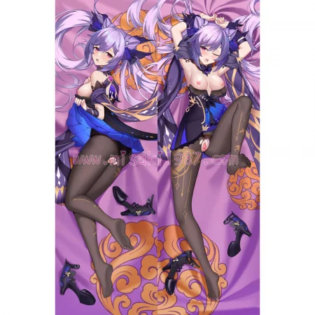 Genshin Impact Dakimakura Keqing Kokusei Body Pillow Case 43