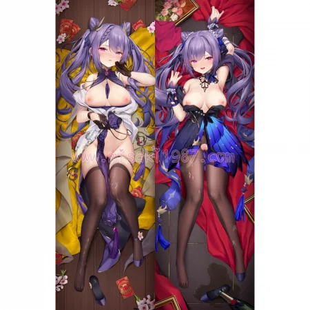 Genshin Impact Dakimakura Keqing Kokusei Body Pillow Case 45