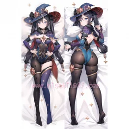Genshin Impact Dakimakura Mona Body Pillow Case 13