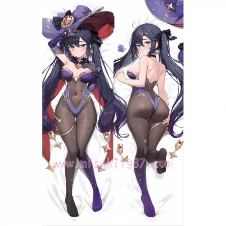 Genshin Impact Dakimakura Mona Body Pillow Case 16