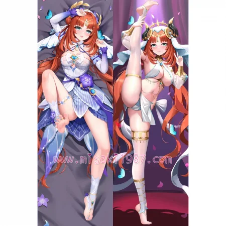 Genshin Impact Dakimakura Nilou Body Pillow Case 39