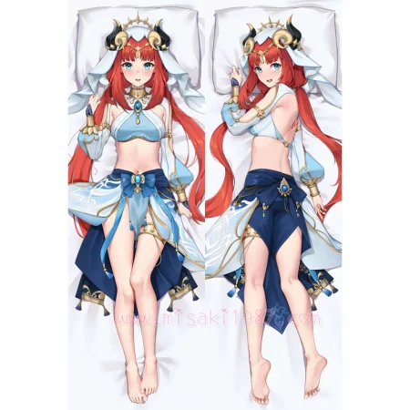 Genshin Impact Dakimakura Nilou Body Pillow Case 31
