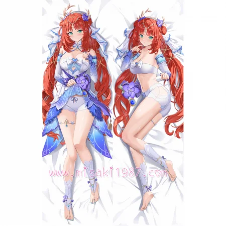 Genshin Impact Dakimakura Nilou Body Pillow Case 49