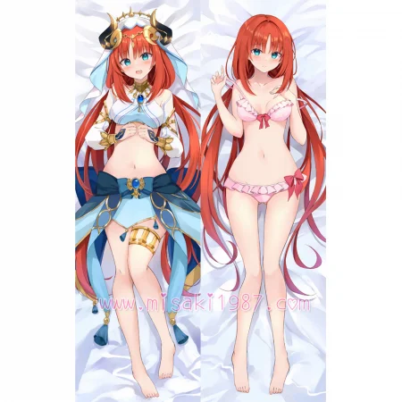 Genshin Impact Dakimakura Nilou Body Pillow Case 50