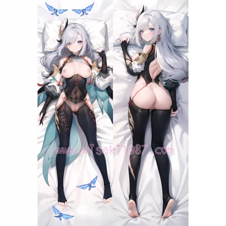 Genshin Impact Dakimakura Shenhe Body Pillow Case 41