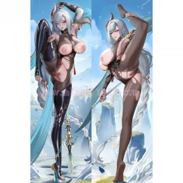 Genshin Impact Dakimakura Shenhe Body Pillow Case 36