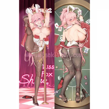 Genshin Impact Dakimakura Yae Miko Body Pillow Case 30