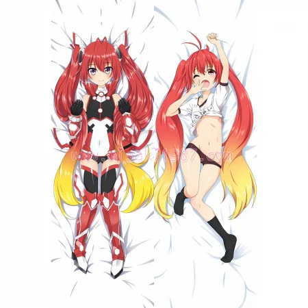 Gonna be the Twin-Tail!! Dakimakura Souji Mitsuka Body Pillow Case 02
