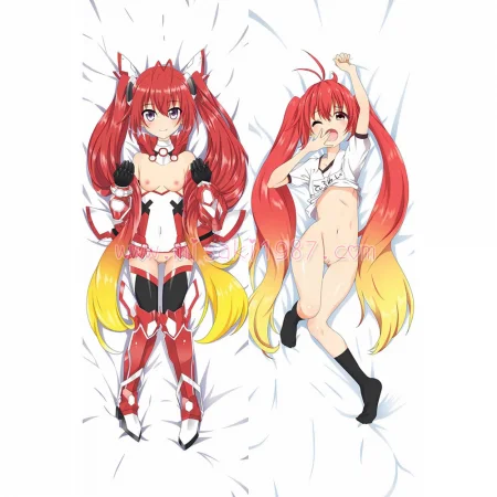Gonna be the Twin-Tail!! Dakimakura Souji Mitsuka Body Pillow Case 03