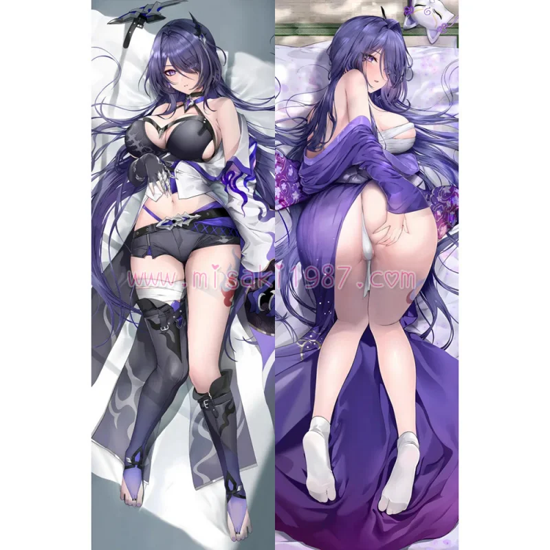 Honkai: Star Rail Dakimakura Acheron Body Pillow Case 14 - Click Image to Close