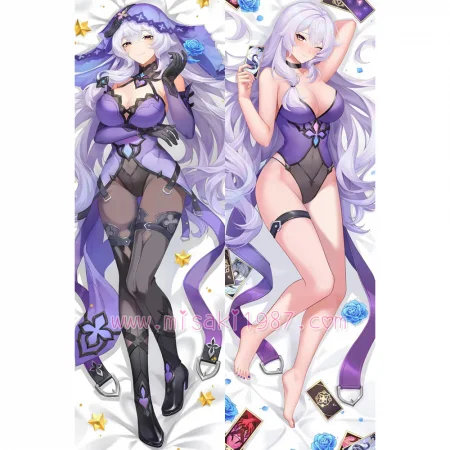 Honkai: Star Rail Dakimakura Black Swan Body Pillow Case 11