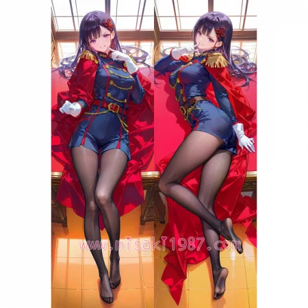 Mato Seihei no Slave Dakimakura Ren Yamashiro Body Pillow Case 05