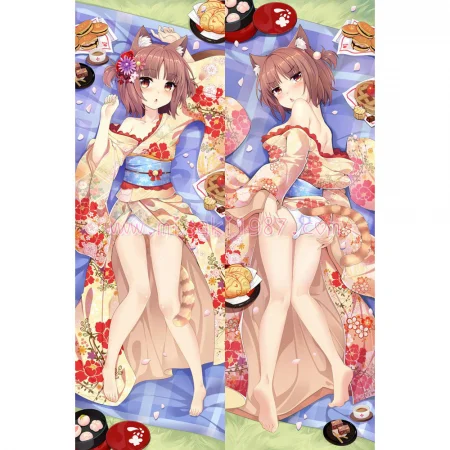 Nekopara Dakimakura Azuki Body Pillow Case 04