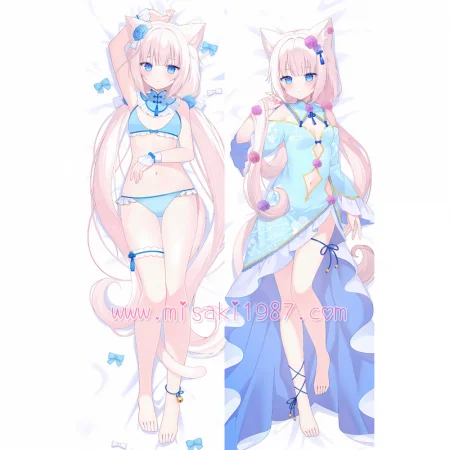 Nekopara Dakimakura Vanilla Body Pillow Case 09