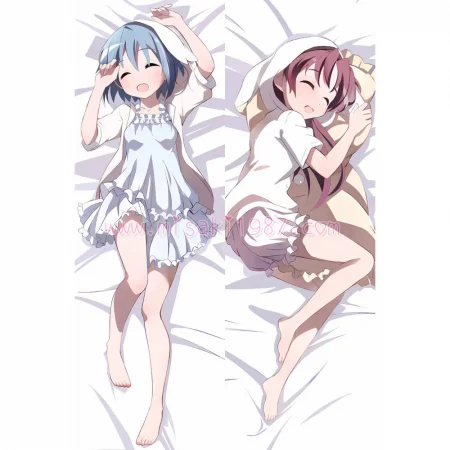 Puella Magi Madoka Magica Dakimakura Sayaka Miki Kyoko Sakura Body Pillow Case