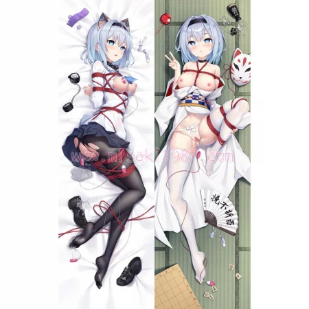 Ryuuou no Oshigoto Dakimakura Ginko Sora Body Pillow Case 16