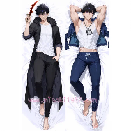 Solo Leveling Dakimakura Sung Jinwoo Body Pillow Case