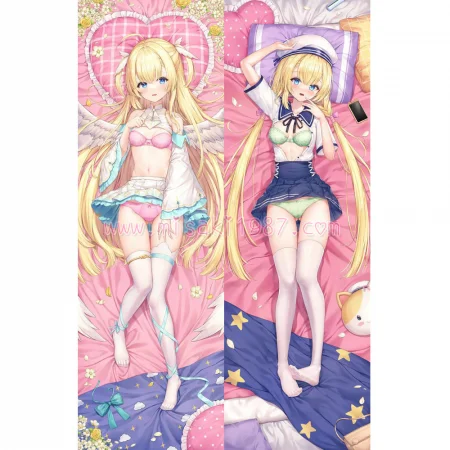 Tenshi Souzou RE-BOOT! Dakimakura Shirayuki Noa Body Pillow Case