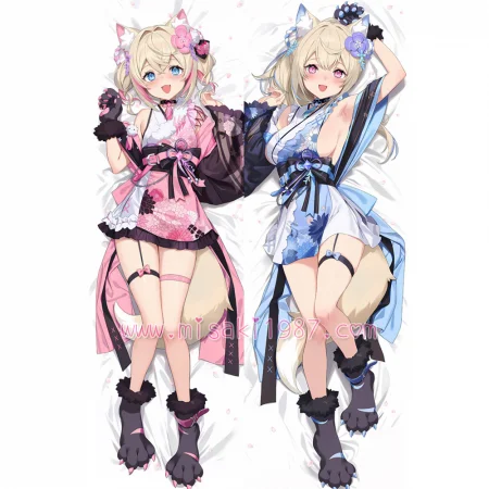 Virtual YouTuber Dakimakura Body Pillow Case 15