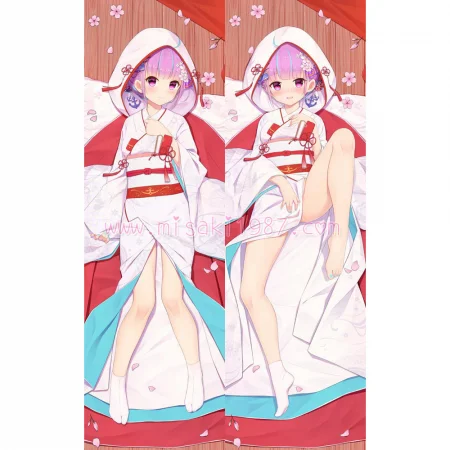 Virtual YouTuber Dakimakura Minato Aqua Body Pillow Case 04