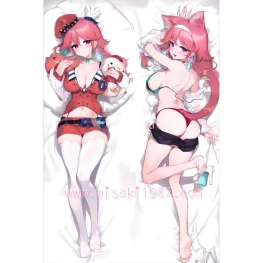Virtual YouTuber Dakimakura Takanashi Kiara Body Pillow Case