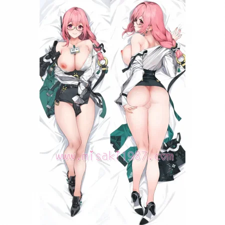 Zenless Zone Zero Dakimakura Tsukishiro Yanagi Body Pillow Case 10