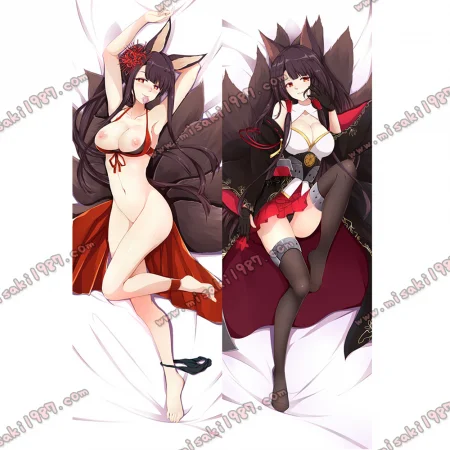 Azur Lane Dakimakura Akagi Body Pillow Case 04