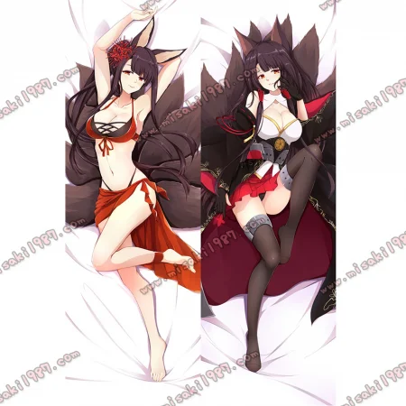 Azur Lane Dakimakura Akagi Body Pillow Case 03