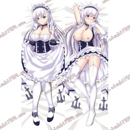 Azur Lane Dakimakura Belfast Body Pillow Case 12
