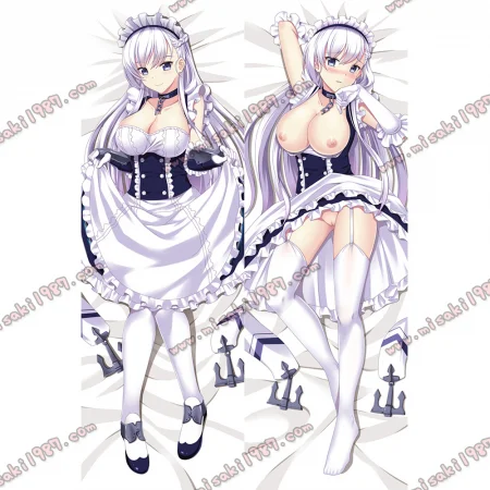 Azur Lane Dakimakura Belfast Body Pillow Case 12