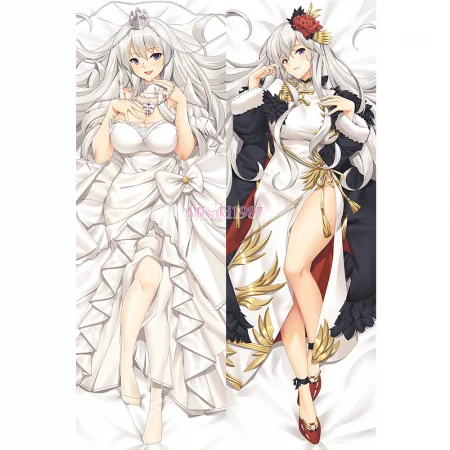Azur Lane Dakimakura Enterprise Body Pillow Case