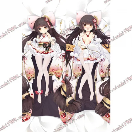 Azur Lane Dakimakura Harutsuki Body Pillow Case