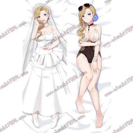 Azur Lane Dakimakura Hood Body Pillow Case