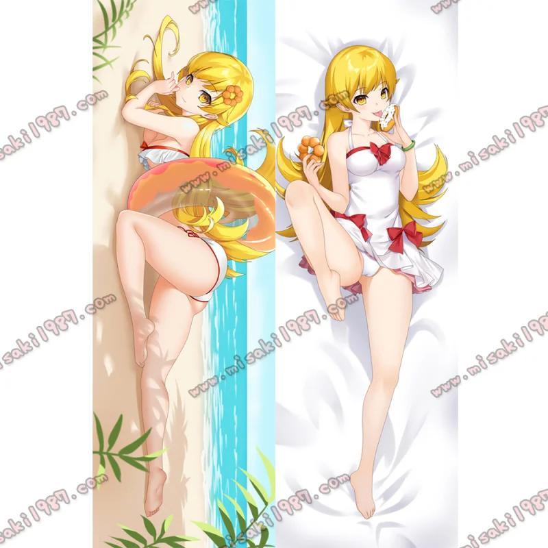 Bakemonogatari Dakimakura Shinobu Oshino Body Pillow Case 02 - Click Image to Close