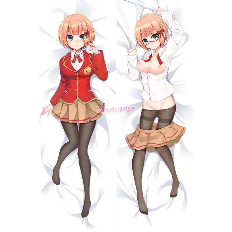 BokuBen We Never Learn Dakimakura Ogata Rizu Body Pillow Case 04 - Click Image to Close
