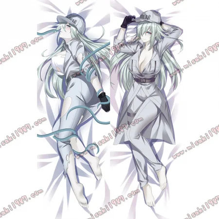 Cells at Work! Code Black Hataraku Saibou Dakimakura Hakkekkyuu U-1196 Body Pillow Case
