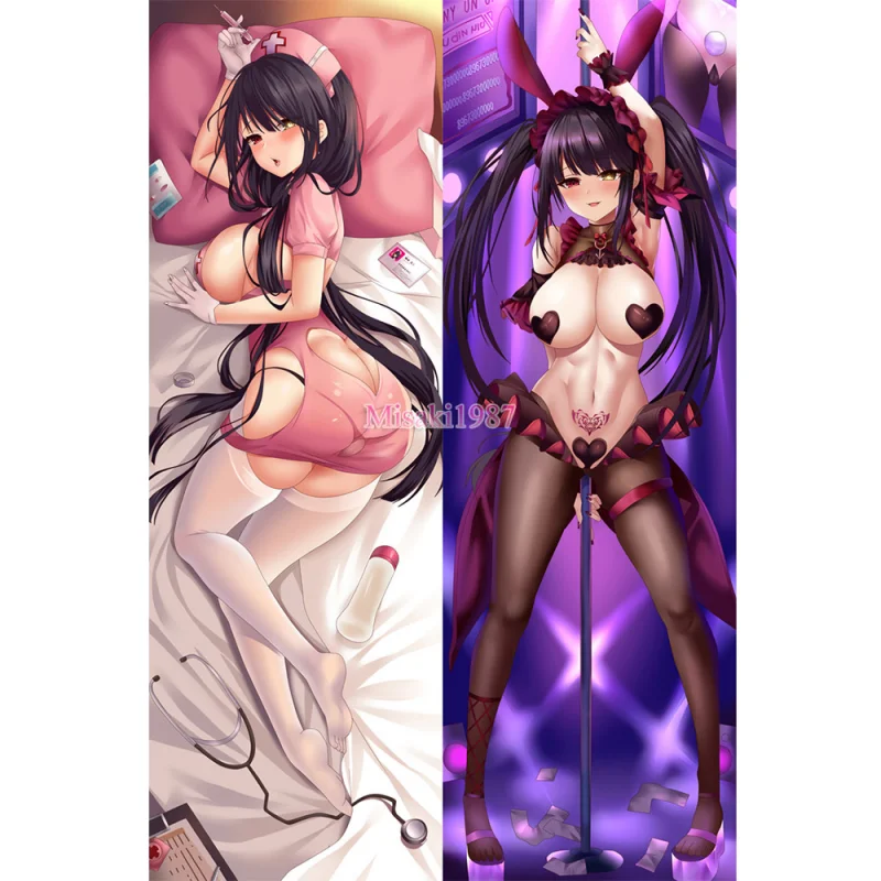 Date a Live Dakimakura Kurumi Tokisaki Body Pillow Case 09 - Click Image to Close